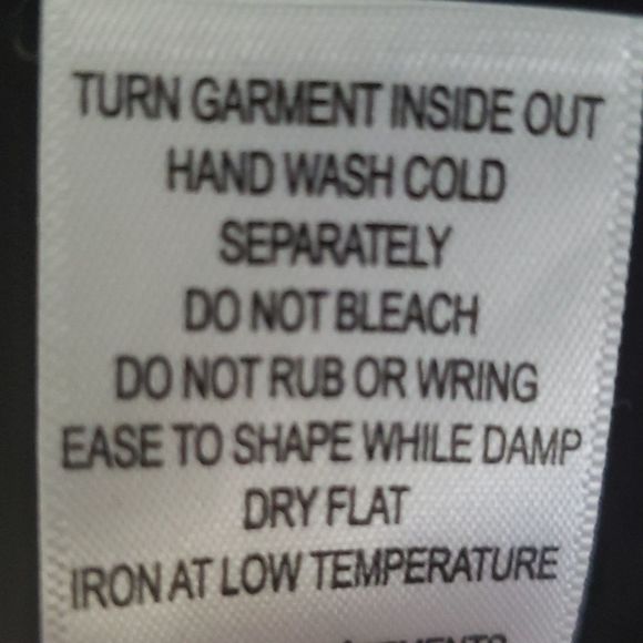 𝅺RICKI'S Black White Purple Tank Top Blouse Medium - Picture 7 of 8